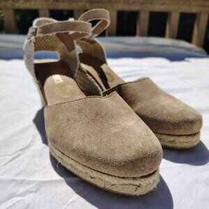 Paseart Brown Wedge Sandals (9)